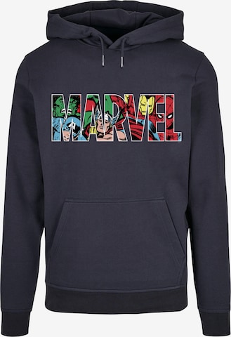 ABSOLUTE CULT Sweatshirt 'Marvel' in Blue: front