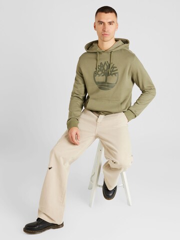 TIMBERLAND Sweatshirt in Grün