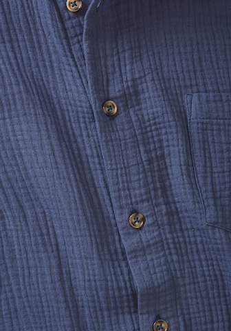 Regular fit Camicia di BEACH TIME in blu