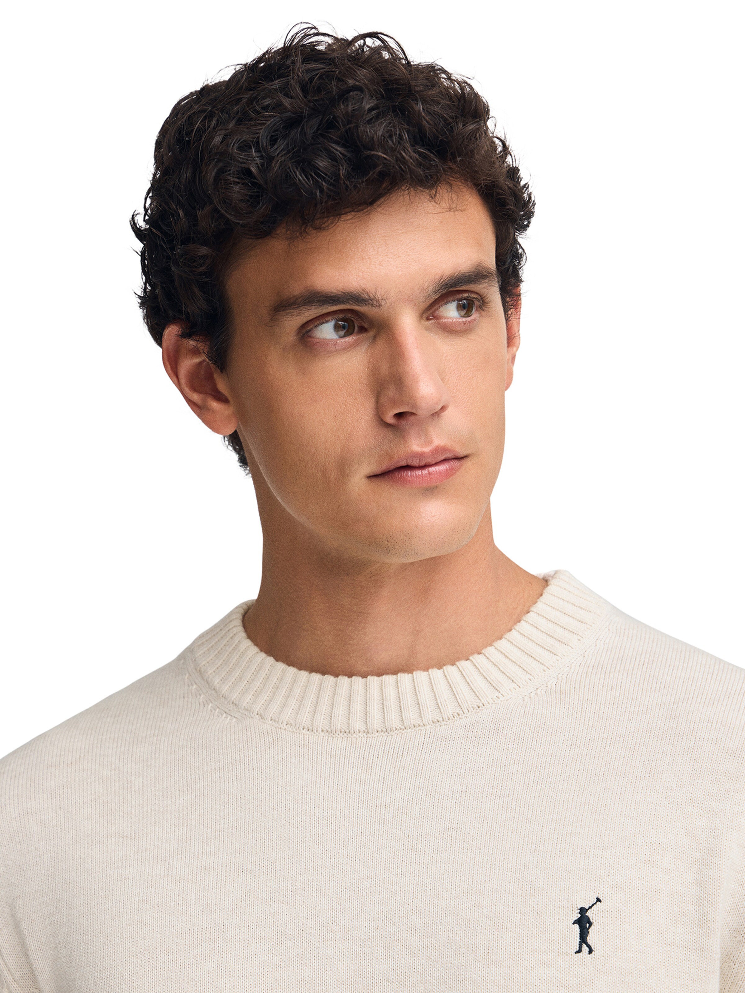 Polo Club Pullover in Weiß