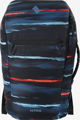 NitroBags Backpack in Blue: front