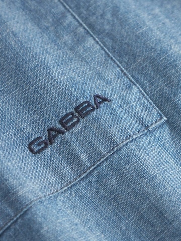 GABBA Comfort Fit Skjorte 'Jens Over Topaz' i blå