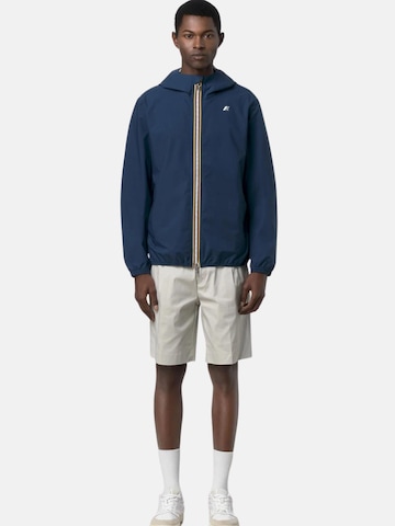 K-Way Between-Season Jacket in Blue: front