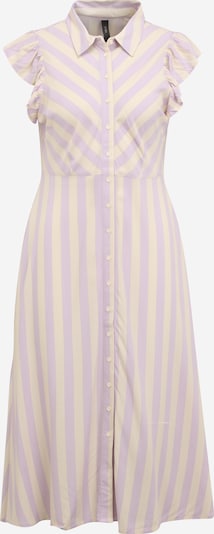 Rochie tip bluză 'SAVANNA' Y.A.S Petite pe mauve / alb coajă de ou, Vizualizare produs