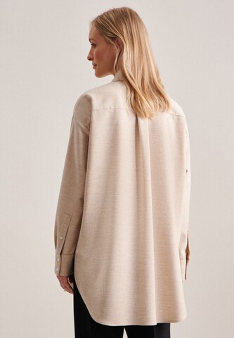 SEIDENSTICKER Bluse 'Schwarze Rose' in Beige