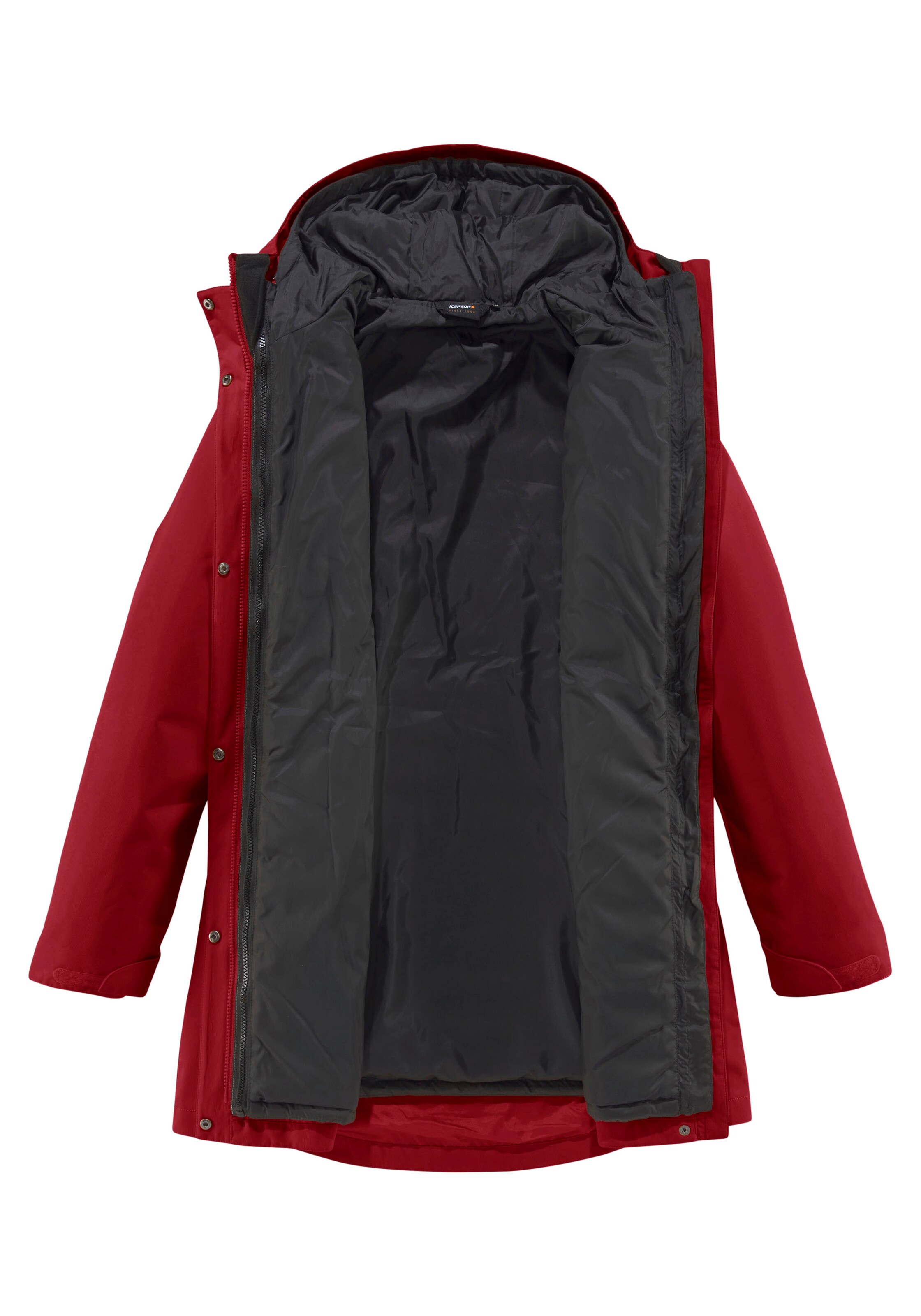 ICEPEAK Funktionsmantel in Rot