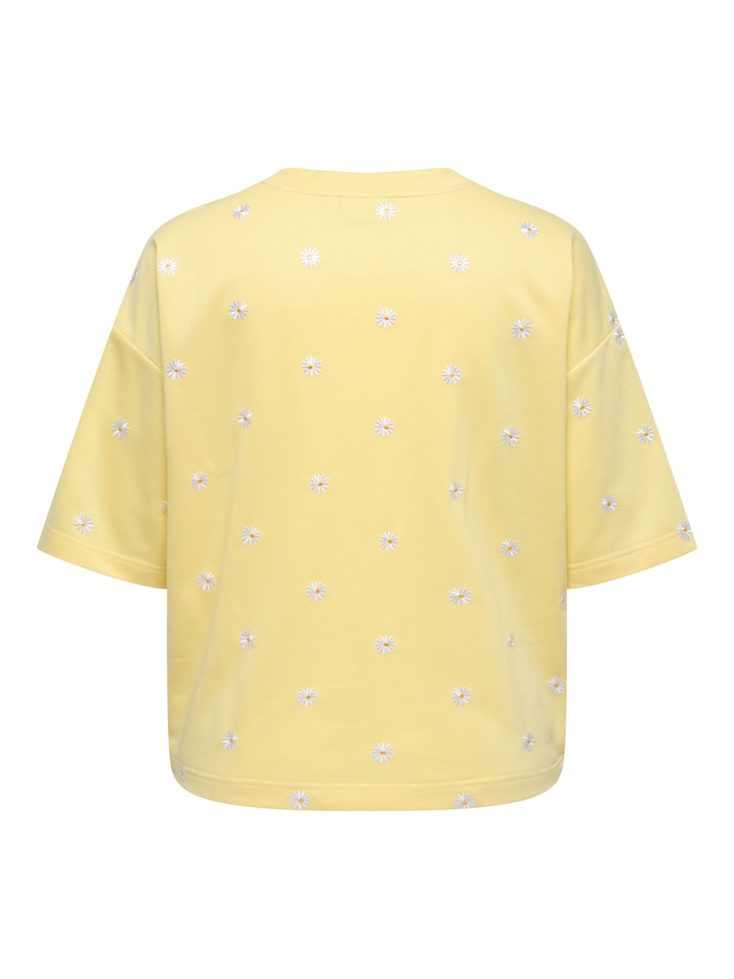 Felpa 'CARLUNA' di ONLY Carmakoma in giallo