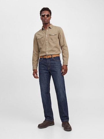 JACK & JONES Обычный Джинсы 'JJIEddie JJCrew' в Синий