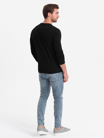T-Shirt Ombre en noir