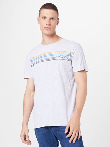 T-Shirt Ragwear en gris : devant