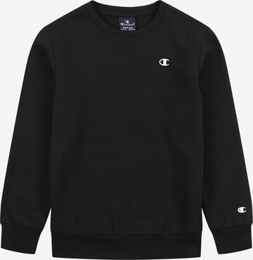 Champion Authentic Athletic Apparel Sweatshirt in Black: front