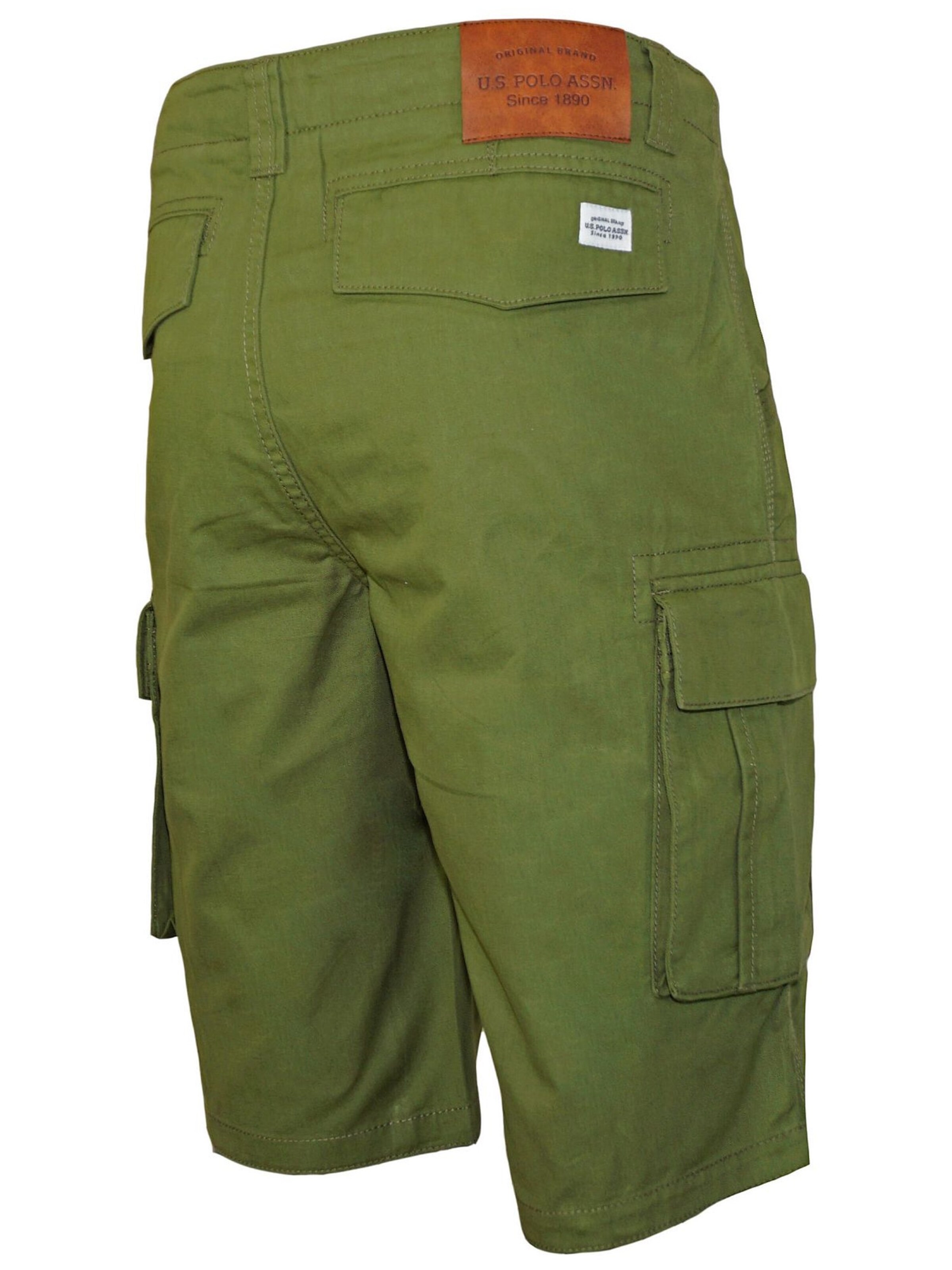 regular Pantaloni cargo di U.S. POLO ASSN. in verde
