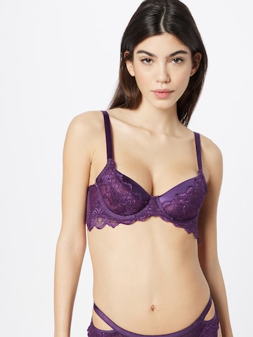 T-shirt Reggiseno 'Sienna' di Hunkemöller in lilla: frontale