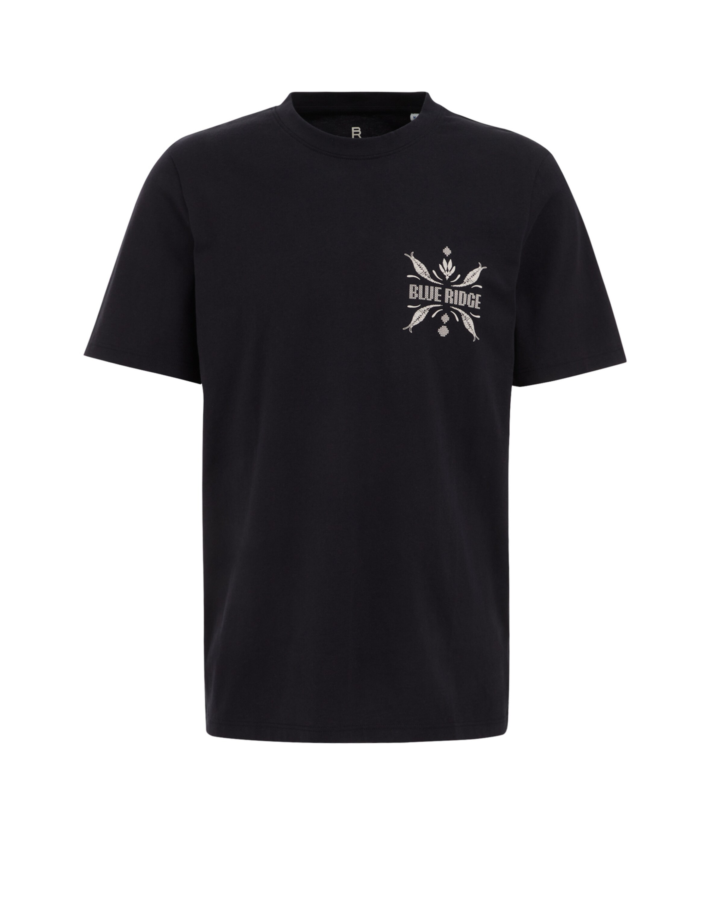 WE Fashion T-Shirt in Blau: Vorderseite