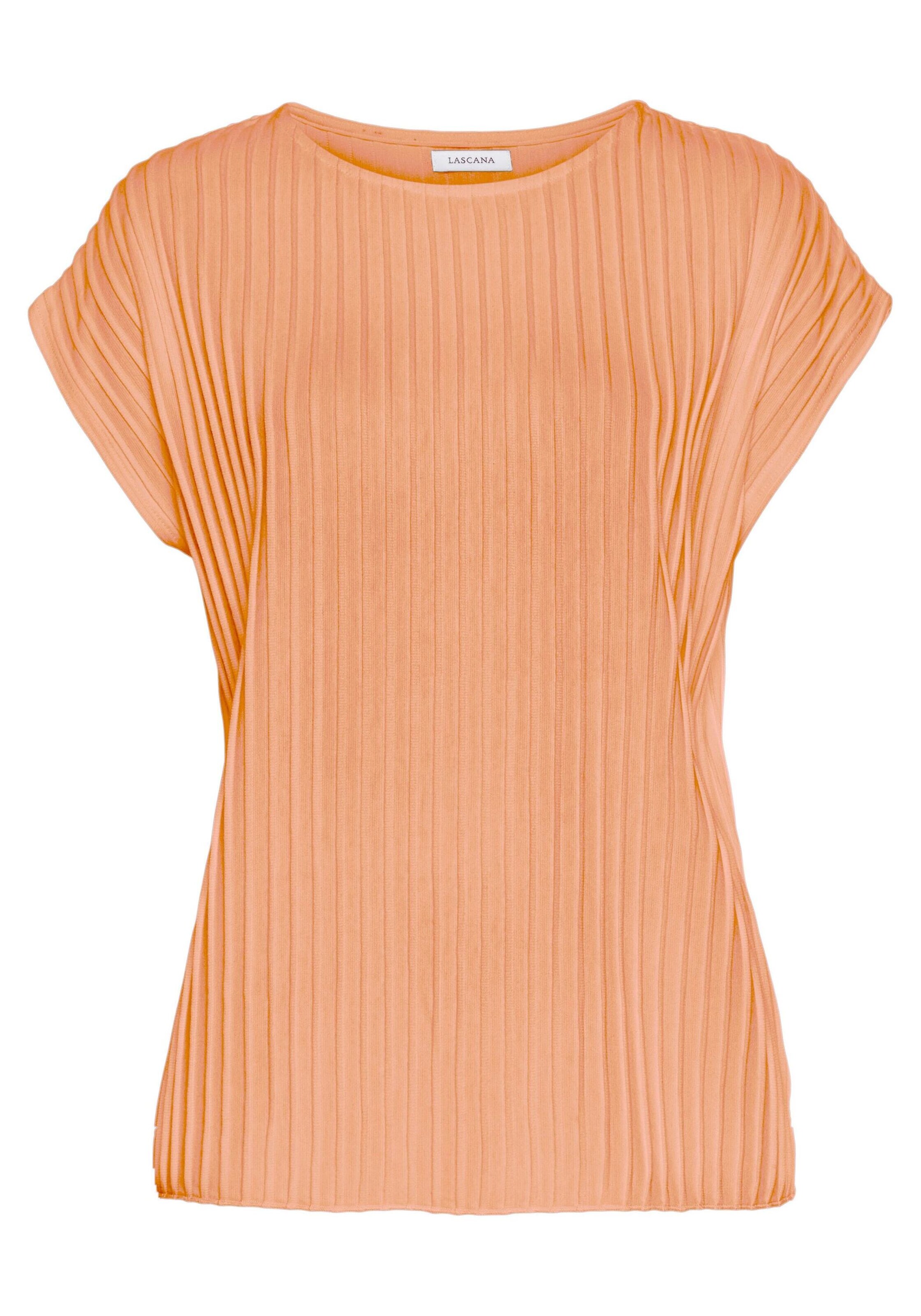LASCANA Shirt in Orange: front
