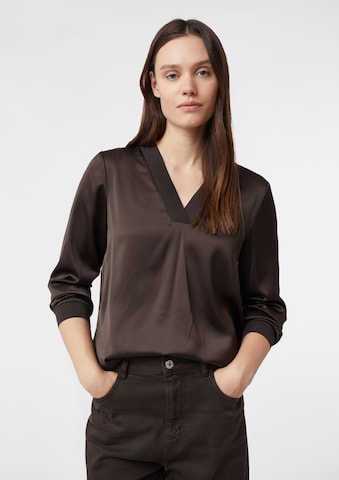 COMMA Bluse in Braun