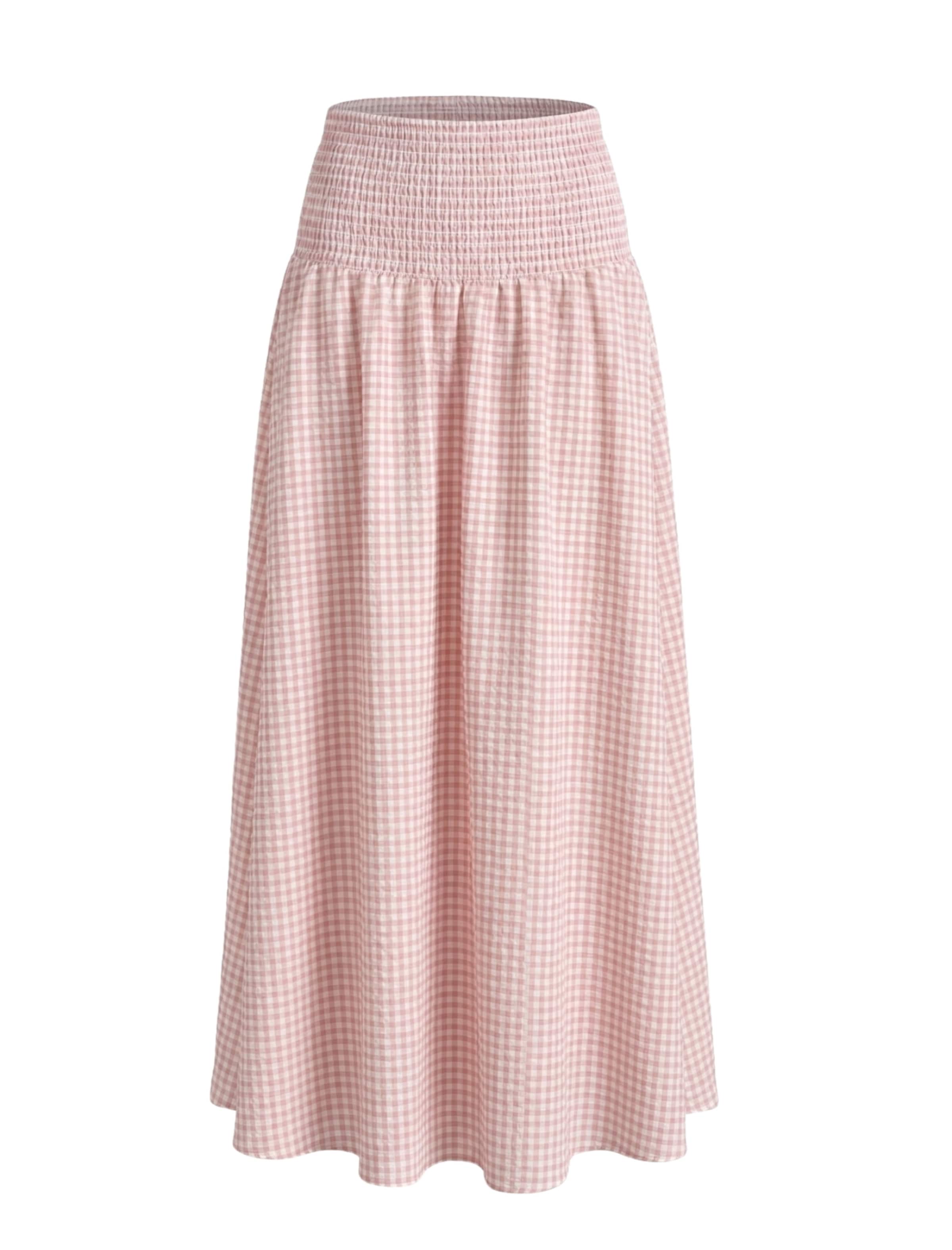 South Beach Rok in Roze: voorkant