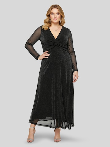 LapaPlus Cocktailkleid‌‌‌ in Schwarz: Vorderseite