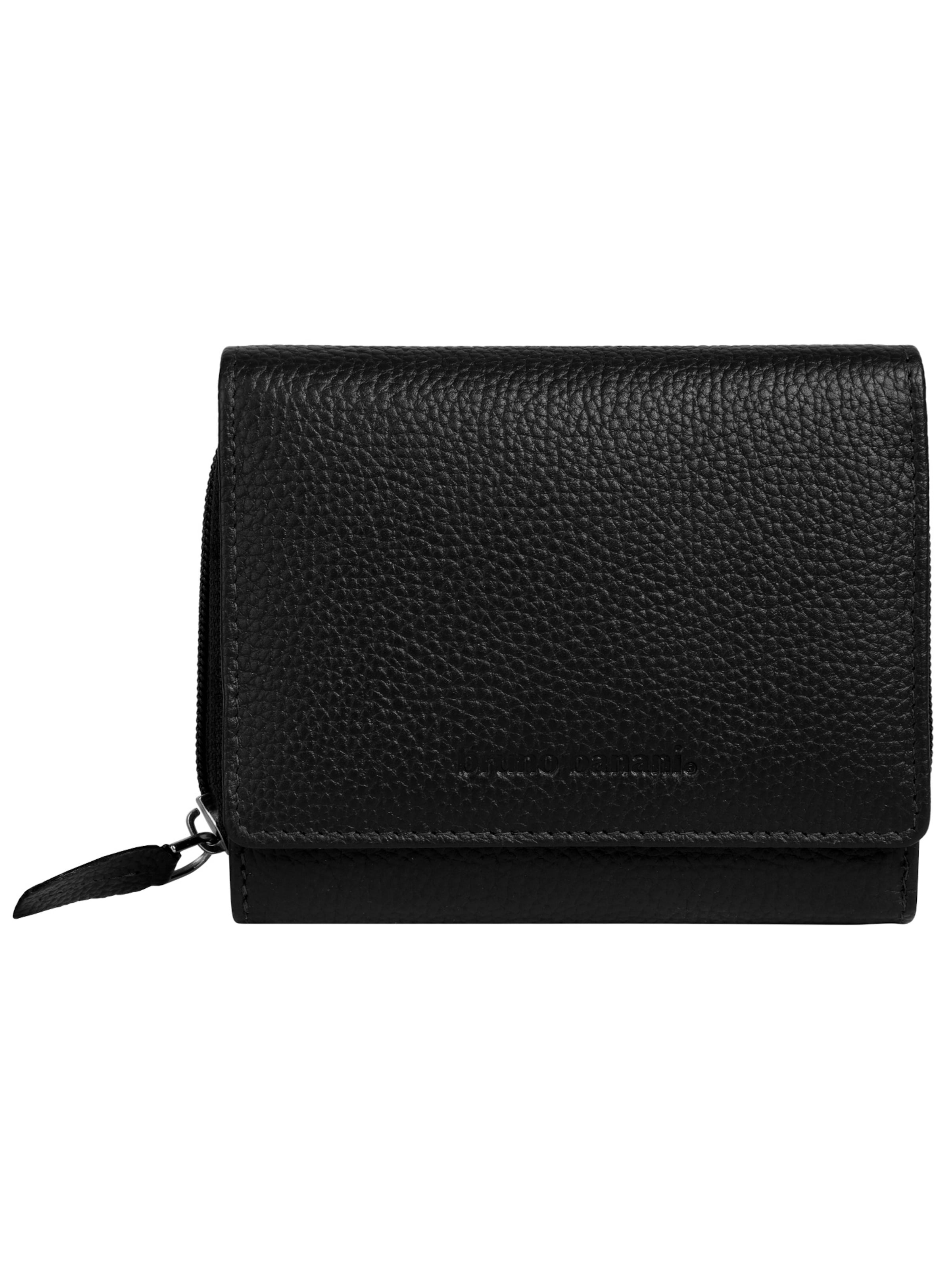 Bruno Banani Portemonnaie 'SAMEA'‌‌‌‌‌ in Schwarz: Vorderseite