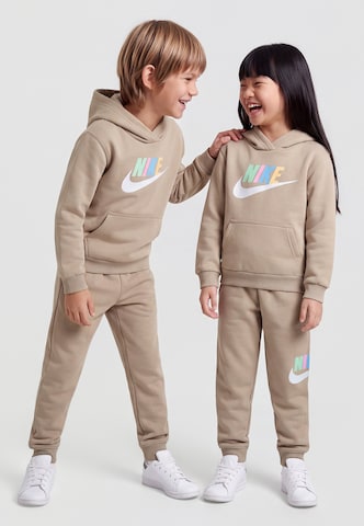Nike Sportswear Joggingdragt 'CLUB' i beige: forside