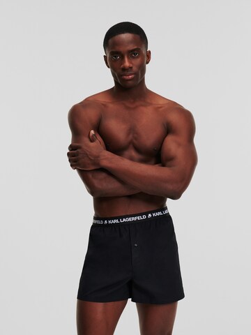 Karl Lagerfeld Boxer shorts 'Botto' in Black: front