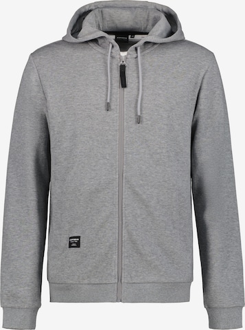 ICEPEAK Sports sweat jacket 'Arvana' in Grey: front