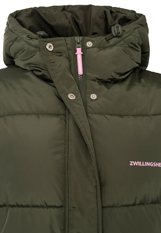 Veste mi-saison Zwillingsherz en vert