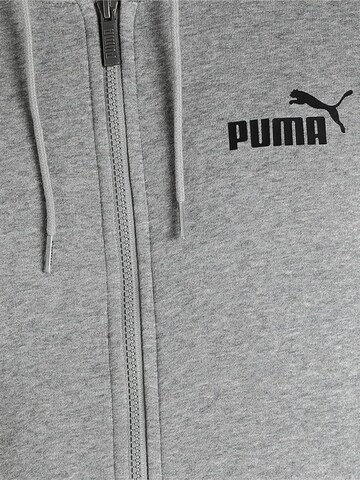 Giacca di felpa 'Puma Essentials Logo' di PUMA in grigio