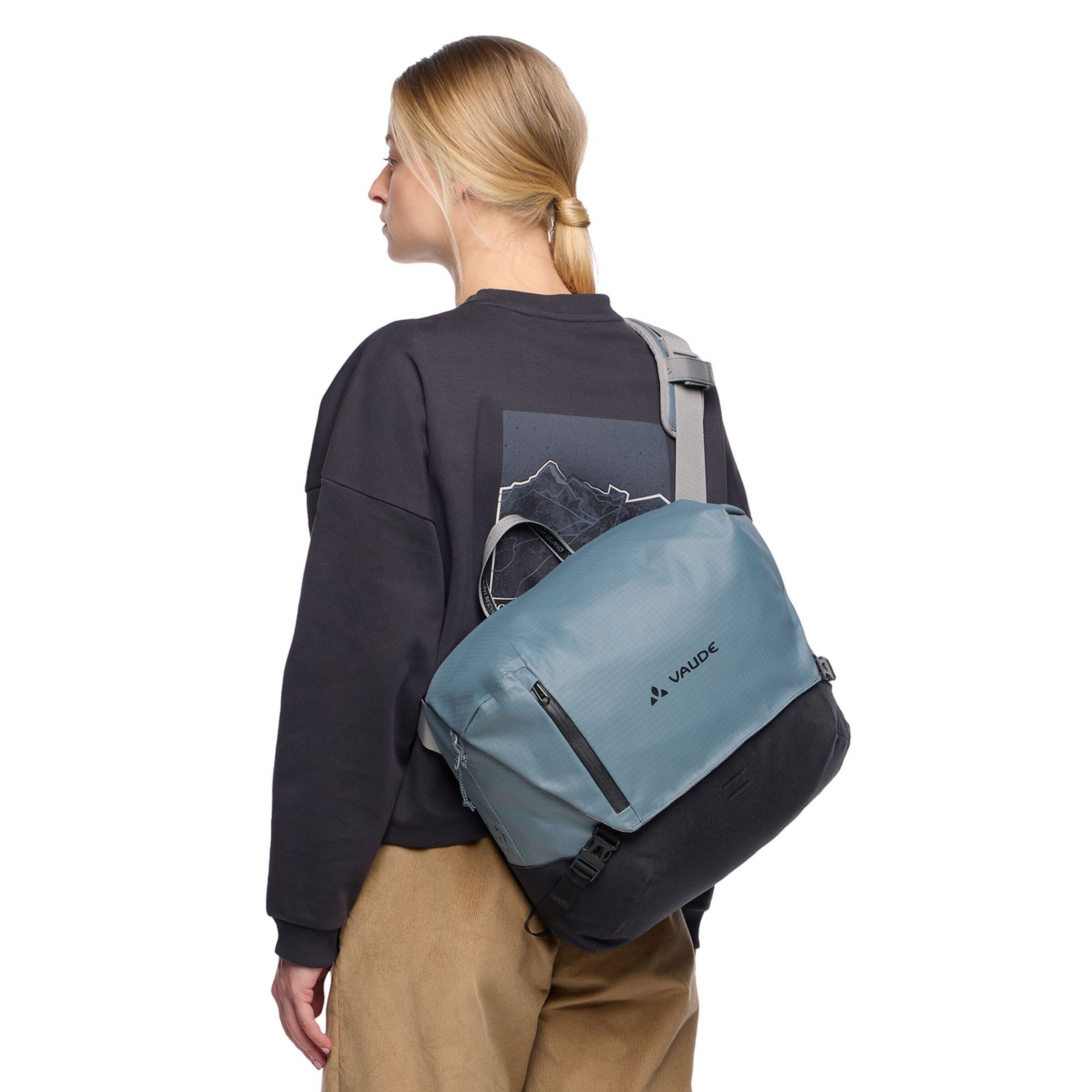 Sac de sport 'City' VAUDE en bleu : devant