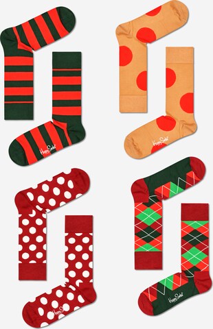 Happy Socks Ponožky – červená: přední strana
