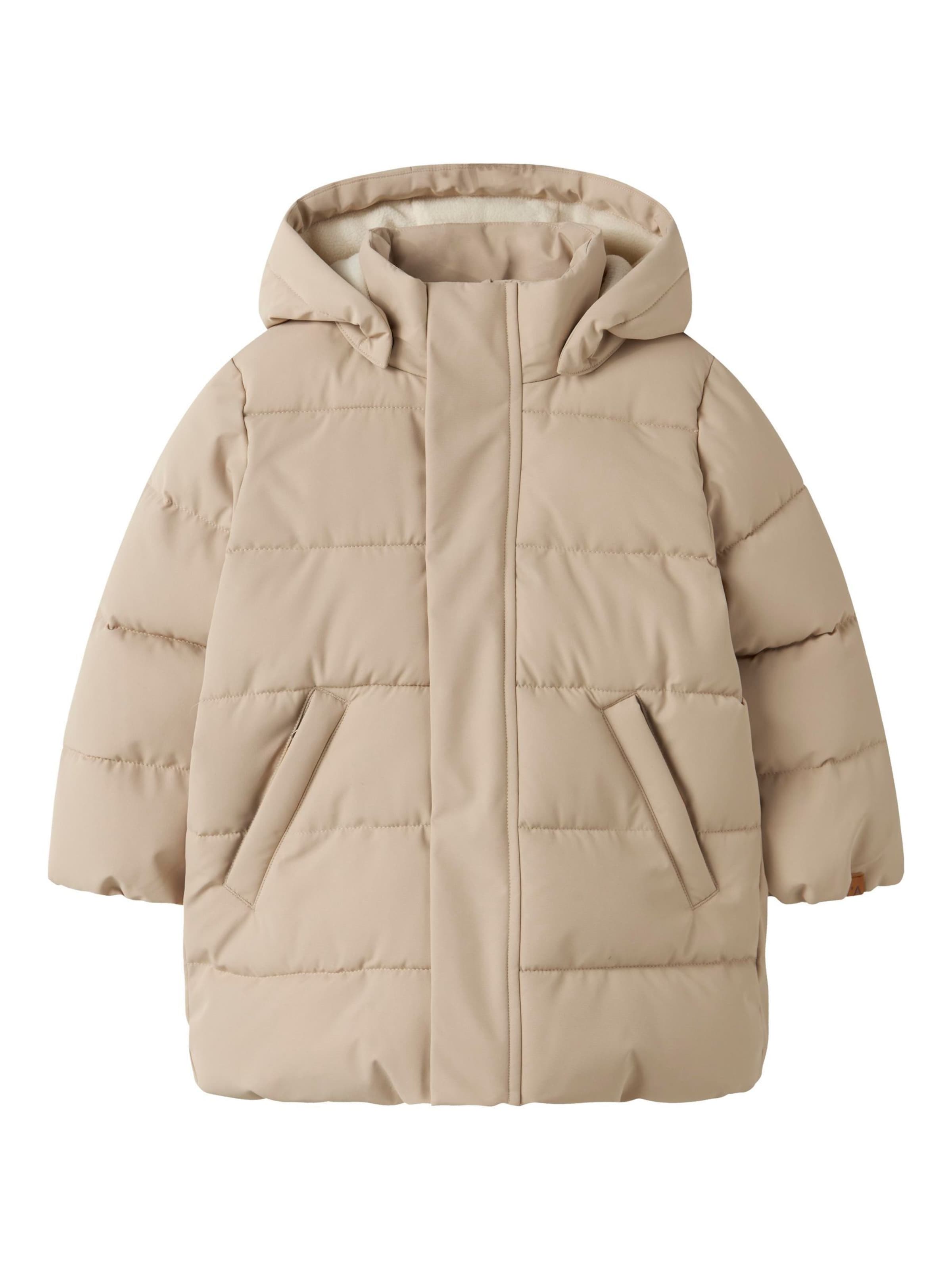 NAME IT Winter jacket 'Medow03' in Beige: front
