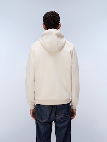 NAPAPIJRI Sweatshirt 'Burgee Hzh 2.0' in Beige