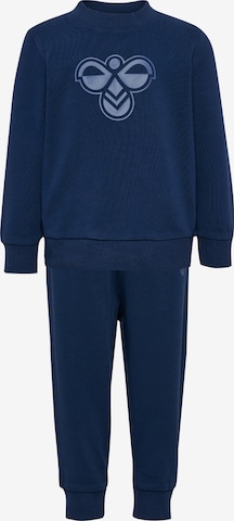 Survêtement Hummel en bleu : devant