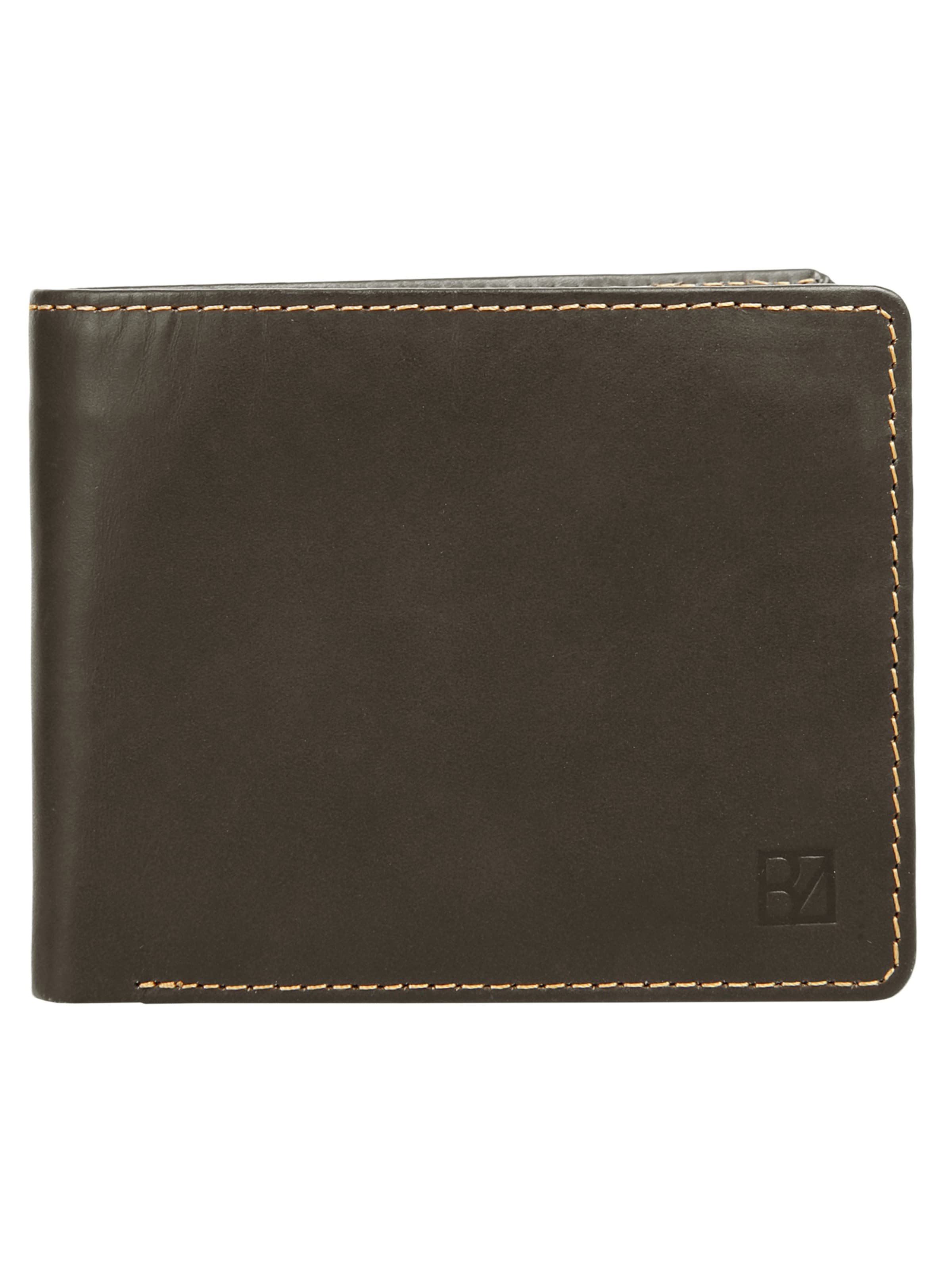 BODENSCHATZ Wallet 'BICOLOUR' in Black: front