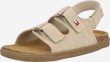 TOMMY HILFIGER Avonaiset kengät värissä beige: etupuoli