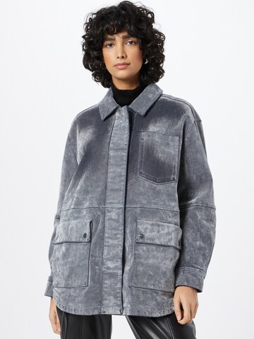 TAIFUN Between-Season Jacket 'Arctic Siberia' in Grey: front