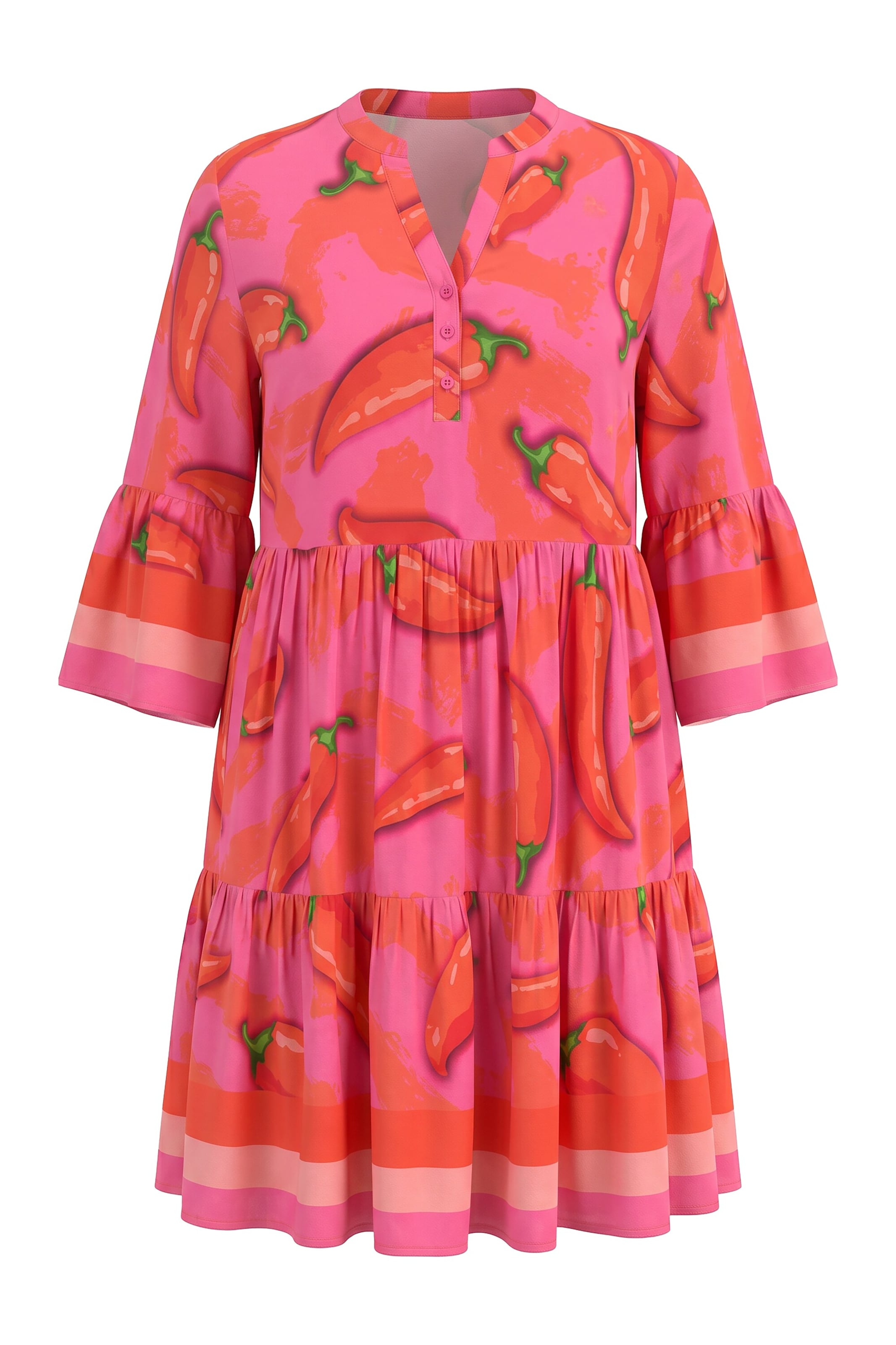 Angel of Style Tunika in Pink: Vorderseite