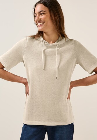 CECIL Sweatshirt in Beige: front