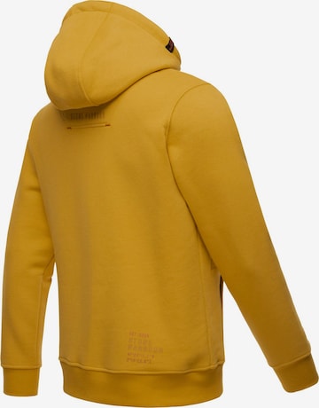 Sweat-shirt 'Ty Trey' STONE HARBOUR en jaune