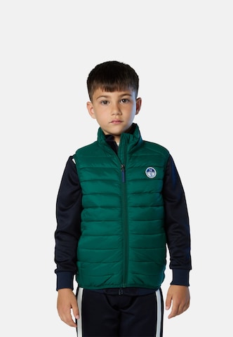 North Sails Bodywarmer 'Explorer' in Groen: voorkant