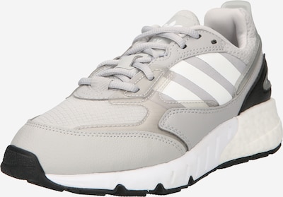 Bėgimo batai iš ADIDAS ORIGINALS, spalva – pilka / juoda / balta, Prekių apžvalga