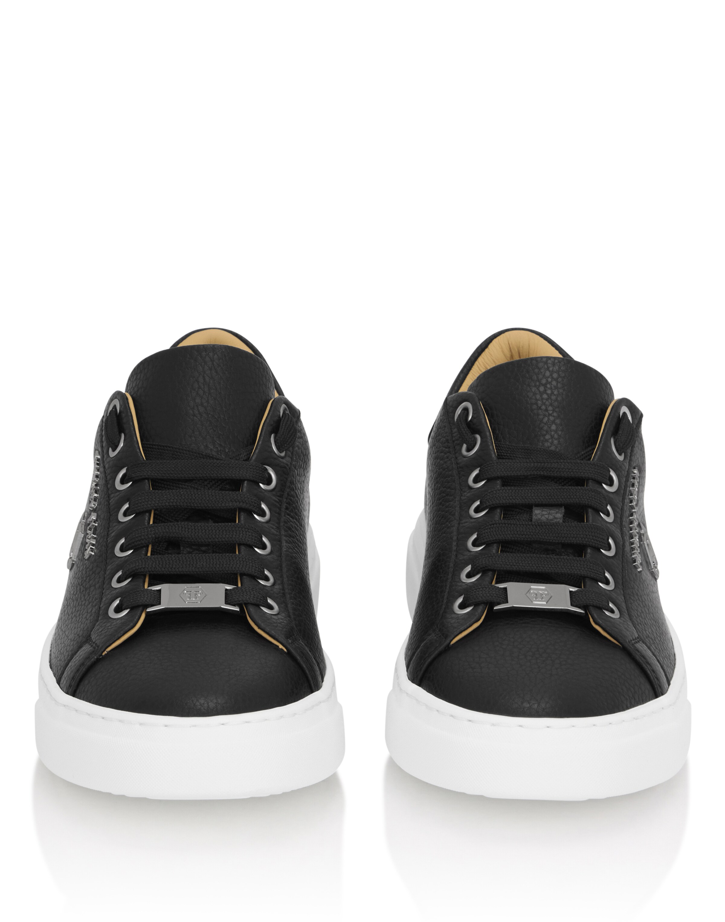 Baskets basses 'Hexagon' Philipp Plein en noir
