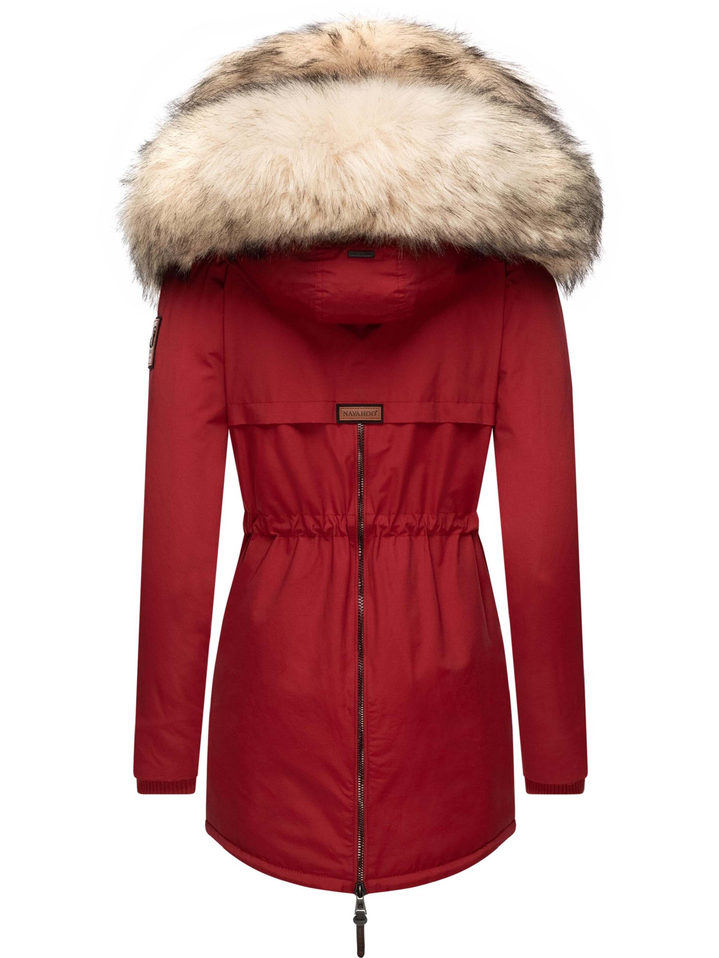 NAVAHOO Χειμερινό παλτό 'Sweety' σε κόκκινο