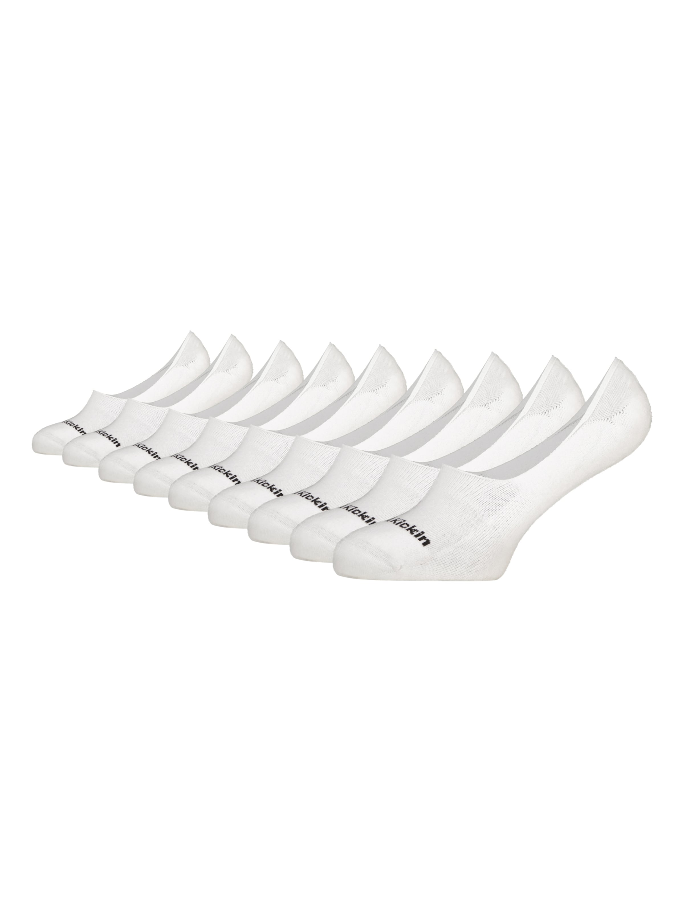 Calzino invisibile 'InisAK' di Alife and Kickin in bianco: frontale