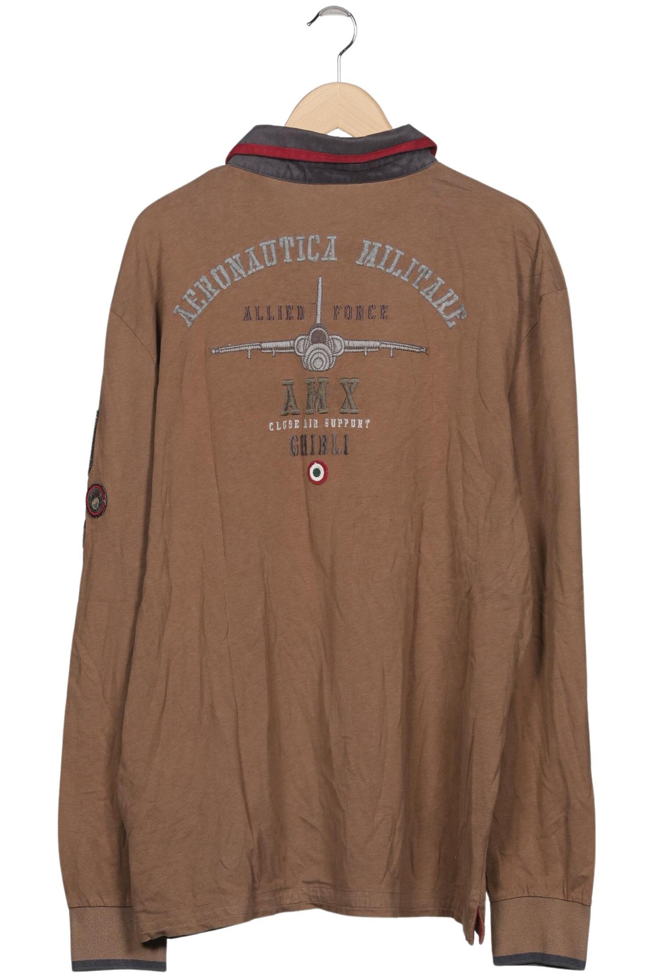 Aeronautica Militare Shirt in XXXL in Brown