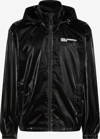 KARL LAGERFELD JEANS Välikausitakki värissä musta: etupuoli