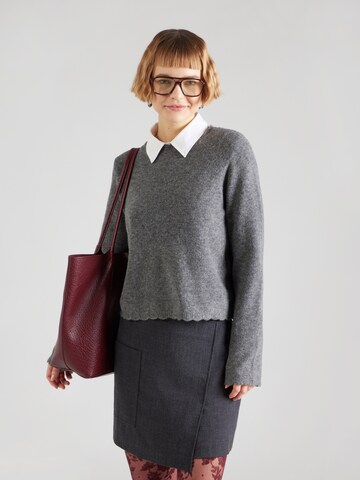 PIECES - Jersey 'PCRATH' en gris: frente