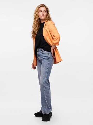 PIECES - Blazer en naranja