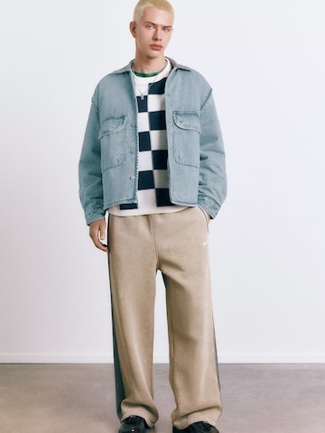 Pull&Bear Prehodna jakna | modra barva