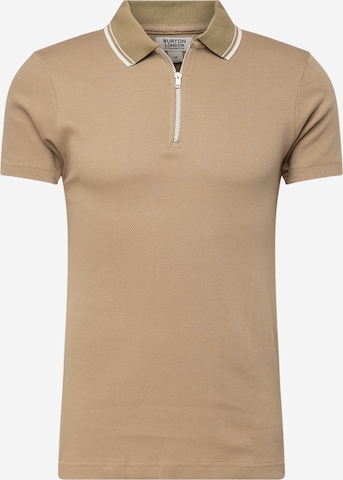 BURTON MENSWEAR LONDON T-shirt i brun: framsida